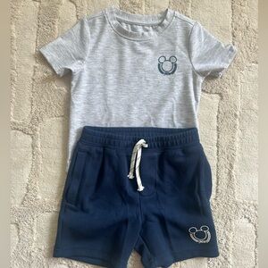 Jamie & Jack x Disney - Toddler Boy Mickey Mouse Outfit, 12-18 Mo